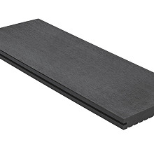 elements massief loopdekdeel breed antra zwart 2.3x19.6x300 cm
