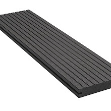 elements massief loopdekdeel antra zwart 2.3x14.0x300cm