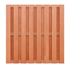 tuinscherm hardhout recht 180x180cm 15mm mooie zware kwaliteit scherm