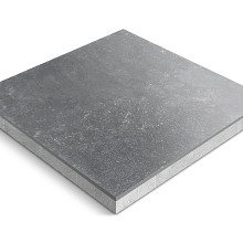 ceradeco castello nero 60x60x4 cm