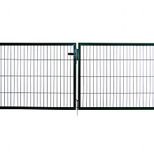 poort compleet dubbel groen 100x300 cm