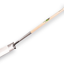 kabelspade atlas diamant gepolijst met opstapjes met hickory 80 cm t steel