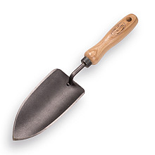 plantschepje basic de wit met essen handvat 14 cm