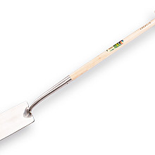 zwanenhalsspade atlas diamant gepolijst blad met hickory 80cm t steel