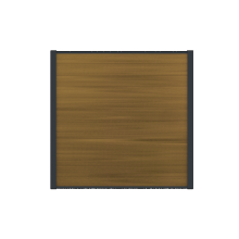 wpc boston vulling teak 176x183cm 12 boards 2 u lijsten 4 connectoren exclusief palen