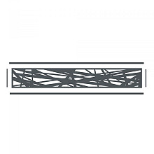 boston decopaneel hera horizontaal 30x175 cm dikte 2 mm ral7016 1010 