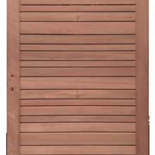 keruing poort 27 rhombus variabel 100x180 met insteekslot incl. aanslaglat premium