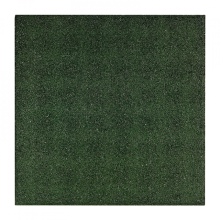 rubbertegel groen 100x100x4 5cm valhoogte 1.42m