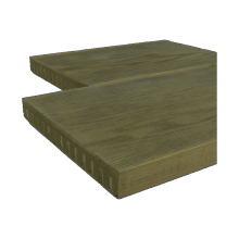 timber touch new grain sand 359x20x2.5 cm