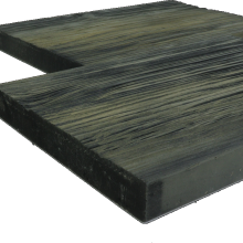 timber touch old golden slate 359x20x2.5 cm