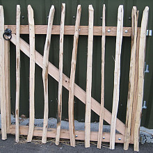 hazelaar schapenhekwerk poort 100 100 cm