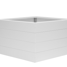 bloembak   wit 150x120x56 cm   pdc   ral 9016 fijnstructuur
