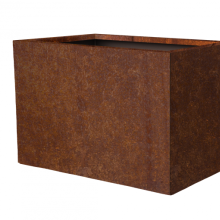 bloembak vlak   corten 60x90x60 cm   corten