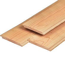 wisselsponning douglas 1.8x19.5x400 cm 1 zijde fijn bezaagd 1 zijde geschaafd wb 18.5 cm 