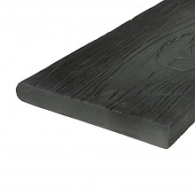 timber touch old bullnose charcoal grey 244x20x2.5 cm