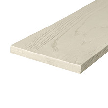 timber touch new kantplanken snow 240x15x1.5 cm