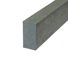 timber touch toebehoren kunststof onderregel 4x8x280 cm grijs