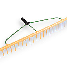 polyhark   hooihark jost recht 24 tands 94 cm met egaliseerstrip zonder steel
