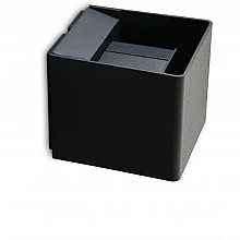 tolosa vierkant zwart 2x4w