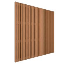 thermovision ayous geschaafd latten scherm recht horizontaal verticaal 180x180 cm