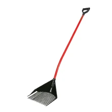 golden gark rood 18 tands 35 cm gebogen aluminium steel en d greep