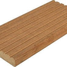 Hardhouten antislipplank/vlonderplank Bangkirai 2.5x14.5x335cm