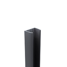 boston wand hoekprofiel l 190cm ral7016