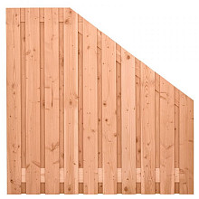 tuinscherm zwarte woud verloop 180 x 180 90 douglas geschaafd 19 2 