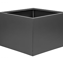 bloembak vlak   antraciet 60x60x40