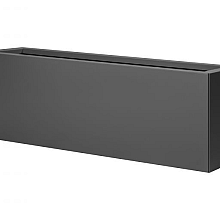 bloembak vlak   antraciet 30x120x40