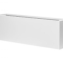 bloembak vlak   wit 30x120x40