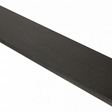 vijverrand 100x20x3 cm black basalt gezoet president black