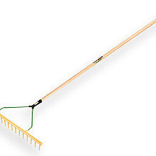 hooihark jost kunststof 16 tanden recht model met egaliseerstrip steel atlas tauari 160 x 2 8 cm