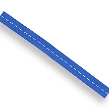 riem blauw elastiek 50 x 4 cm voor kniebeschermer nierhaus harmonica lang type 13 ve