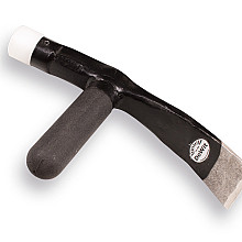 straathamer met fiberglas steel bekbreedte 70 mm. met nylon dop