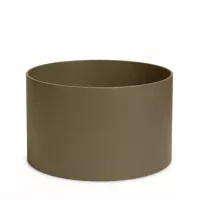 plantenbak kunststof vita supra bruin 50x39 cm