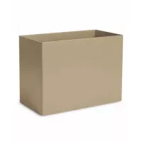 plantenbak kunststof recta sepia beige 90x40x60 cm