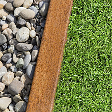 opsluitband profiel corten 200x6x6.5 cm