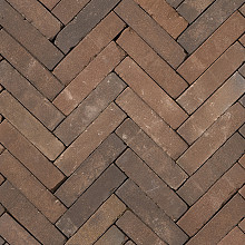 gebakken waalformaat oud aalden getr. 20x5x6 cm
