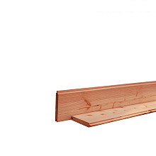 douglas geschaafd blokhutprofiel 2 8 x 19 5 x 500 cm onbehandeld