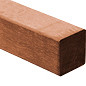 hardhouten paal angelim vermelho geschaafd 6.8x6.8x300cm