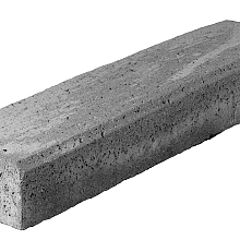 schellevis betonbiels antraciet 100x20x12 cm met facet