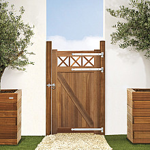 belmonte poorten met trellis enkel incl beslag 100x180cm