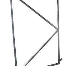 poortframe met 2 verstelbare ophangpunten verzinkt h155xb90 cm 21134090 1 stuks