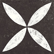 belgian stone white flower 70x70x3.2 cm