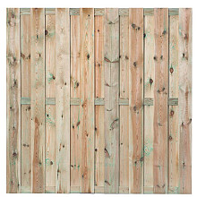 701 actie tuinscherm recht 180x180 cm 16mm 15 planks 