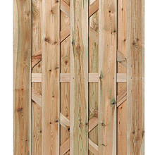 705 tuindeur recht 180x100 cm
